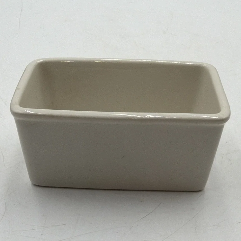 Vintage Geese & Ribbon Small Casserole Baking Dish Mini Loaf Pan USA